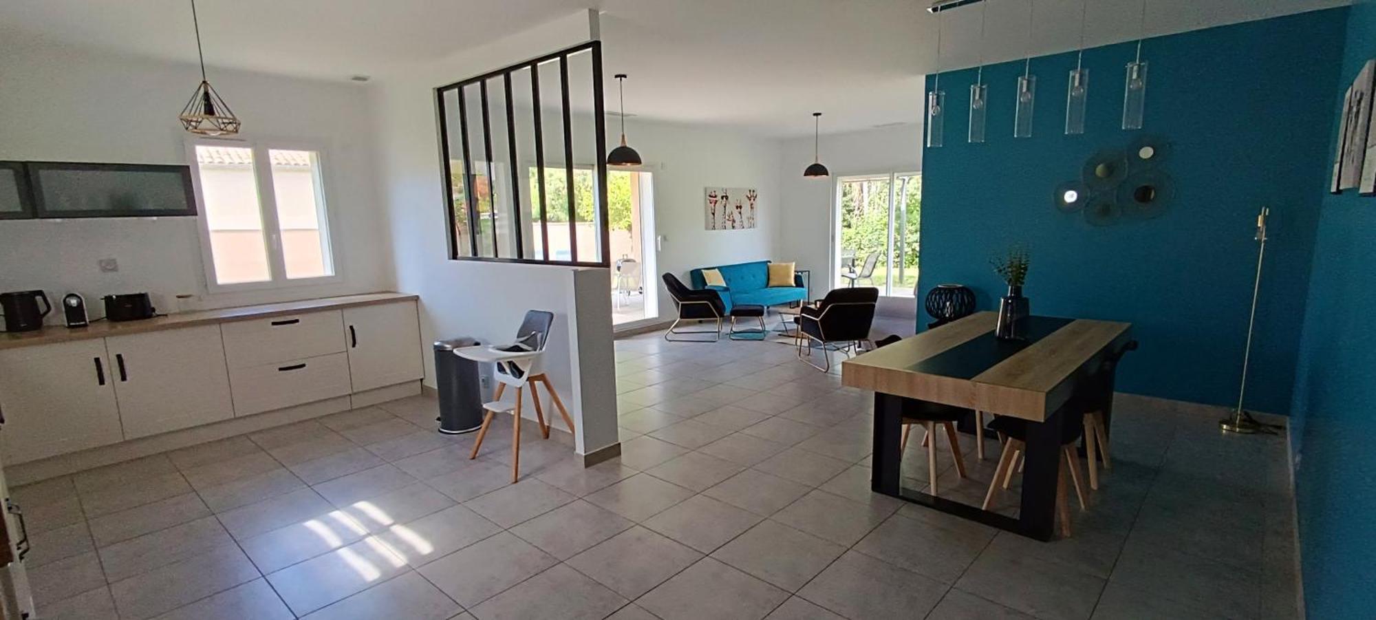 La Villa Lyne - Villa Moderne 4 Chambres 8 Personnes Clim Lèzan Buitenkant foto
