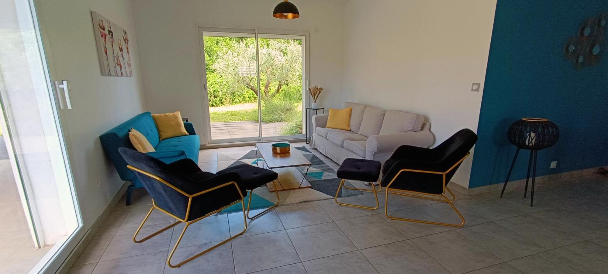 La Villa Lyne - Villa Moderne 4 Chambres 8 Personnes Clim Lèzan Buitenkant foto