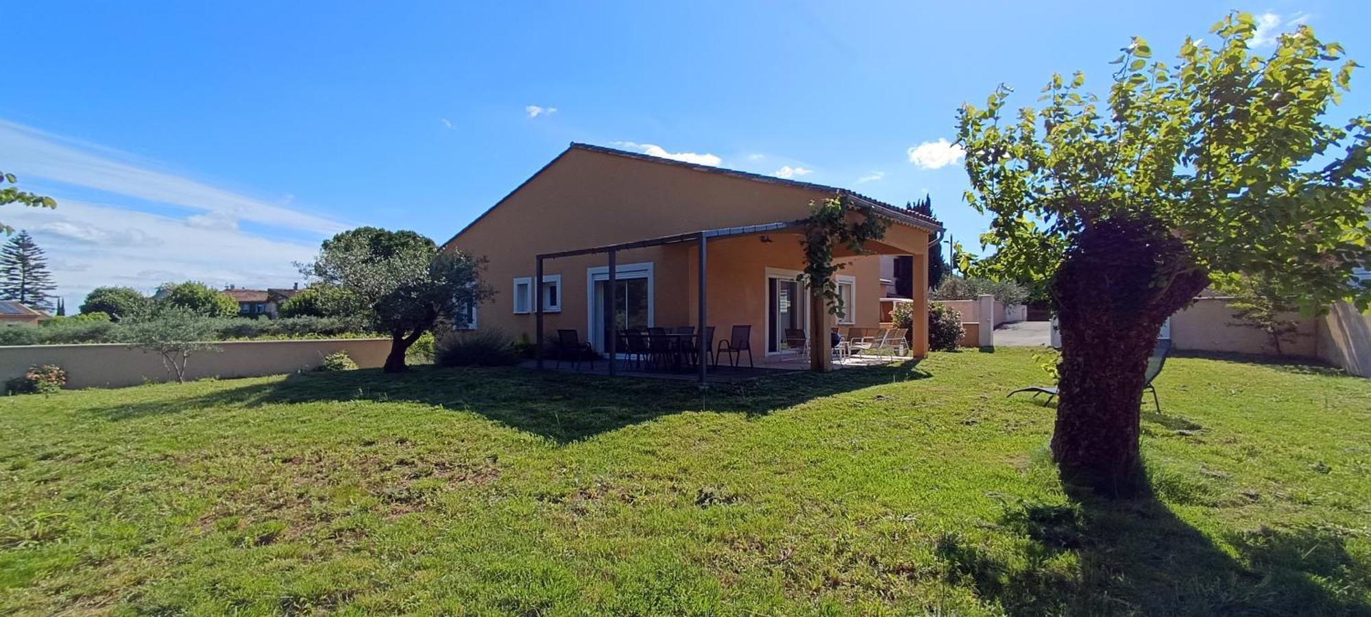 La Villa Lyne - Villa Moderne 4 Chambres 8 Personnes Clim Lèzan Buitenkant foto